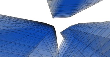 minimal geometrik şekiller, mimari çizgiler