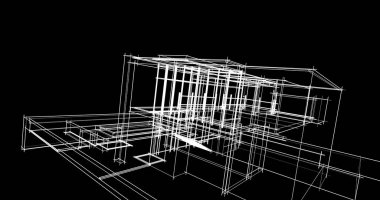 Geometrik mimari binalar tasarımı