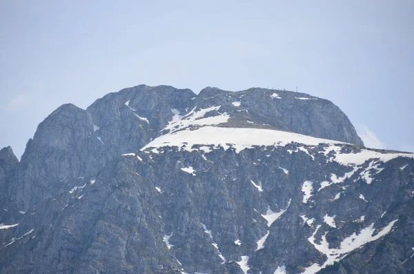 Landschap Uitzicht Bergen Natuur Achtergrond — Stockfoto