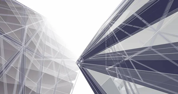 minimal geometrik mimari binalar tasarımı