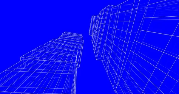 Абстрактный Архитектурный Дизайн Обоев Цифровой Концепт Фон — стоковое фото