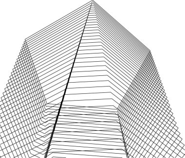 minimal geometrik şekiller, mimari çizgiler