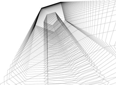 minimal geometrik şekiller, mimari çizgiler
