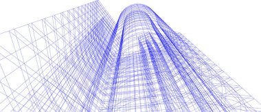 minimal geometrik şekiller, mimari çizgiler