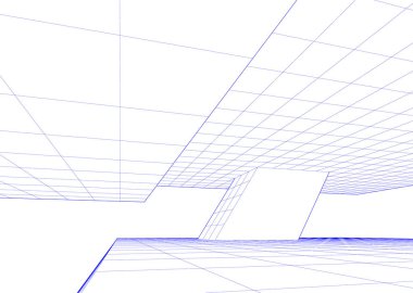 minimal geometrik şekiller, mimari çizgiler