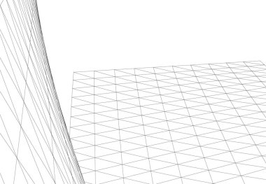 minimal geometrik şekiller, mimari çizgiler