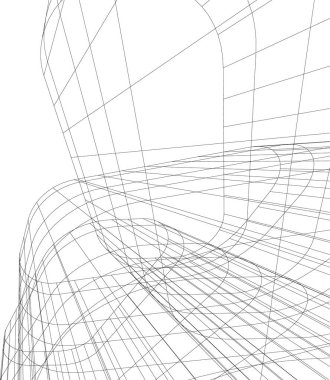 minimal geometrik şekiller, mimari çizgiler