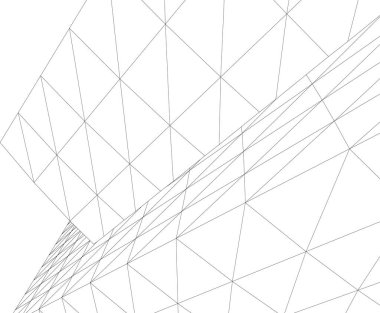 minimal geometrik şekiller, mimari çizgiler