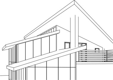 minimal geometrik şekiller, mimari çizgiler
