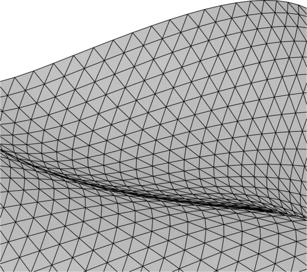 Linhas Abstratas Desenho Conceito Arte Arquitetônica Formas Geométricas Mínimas — Vetor de Stock