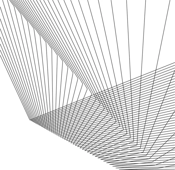 Minimalne Kształty Geometryczne Linie Architektoniczne — Wektor stockowy