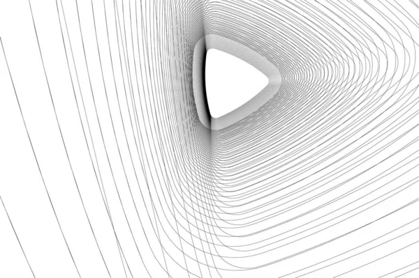 Minimální Geometrické Tvary Architektonické Linie — Stockový vektor