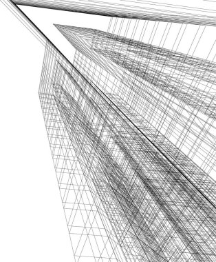 minimal geometrik şekiller, mimari çizgiler