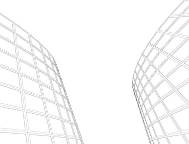 minimal geometrik şekiller, mimari çizgiler