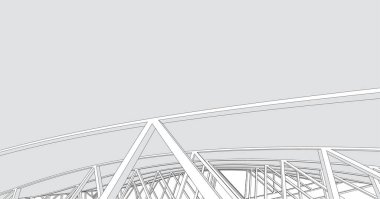 minimal geometrik şekiller, mimari çizgiler