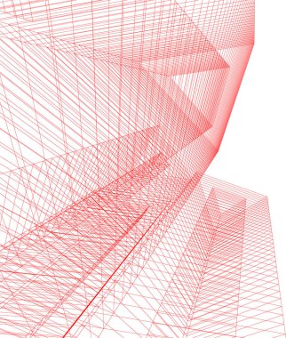 minimal geometrik şekiller, mimari çizgiler