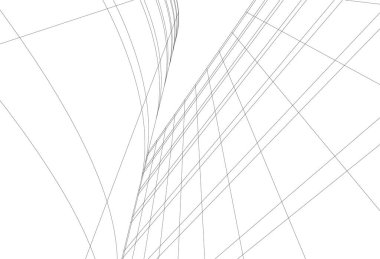 minimal geometrik şekiller, mimari çizgiler