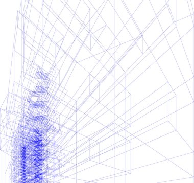 minimal geometrik şekiller, mimari çizgiler