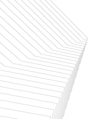 minimal geometrik şekiller, mimari çizgiler