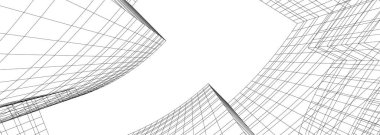 minimal geometrik şekiller, mimari çizgiler