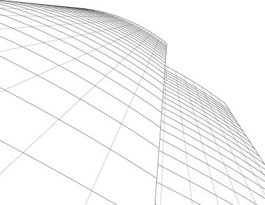 minimal geometrik şekiller, mimari çizgiler