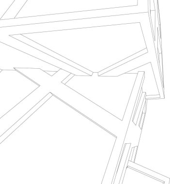 minimal geometrik şekiller, mimari çizgiler