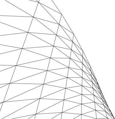 minimal geometrik şekiller, mimari çizgiler