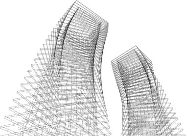 minimal geometrik şekiller, mimari çizgiler