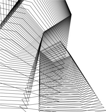 minimal geometrik şekiller, mimari çizgiler