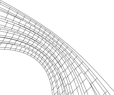 minimal geometrik şekiller, mimari çizgiler