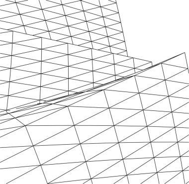 minimal geometrik şekiller, mimari çizgiler