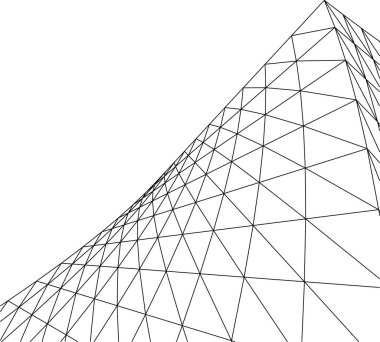 minimal geometrik şekiller, mimari çizgiler