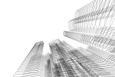 minimal geometrik şekiller, mimari çizgiler