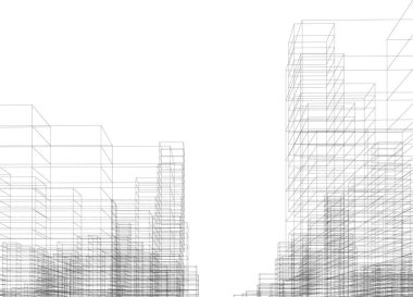 minimal geometrik şekiller, mimari çizgiler