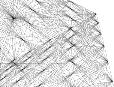 minimal geometrik şekiller, mimari çizgiler