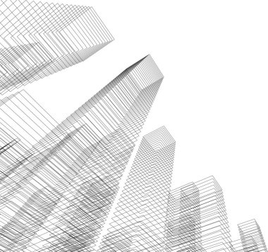 minimal geometrik şekiller, mimari çizgiler