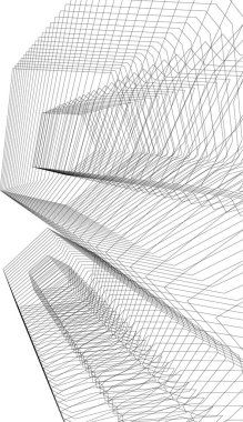 minimal geometrik şekiller, mimari çizgiler