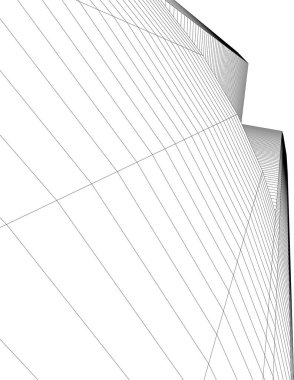 minimal geometrik şekiller, mimari çizgiler