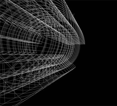 minimal geometrik şekiller, mimari çizgiler