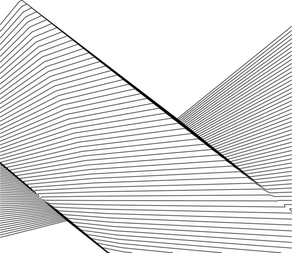 Minimale Geometrische Vormen Architectonische Lijnen — Stockvector