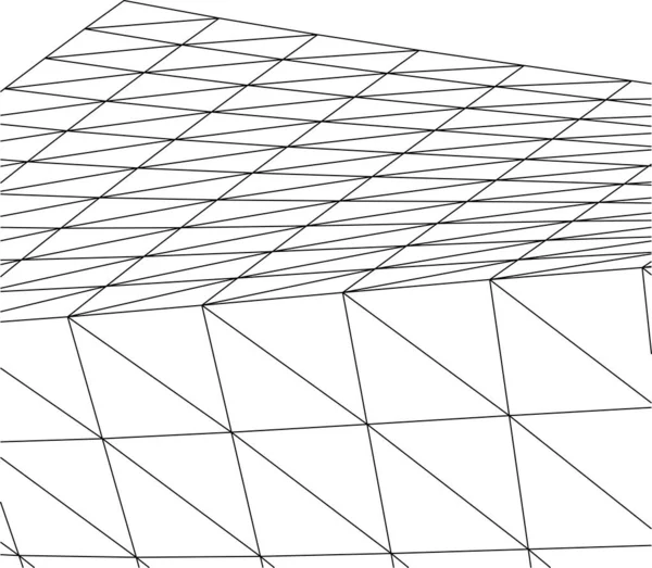 Minimal Geometrik Şekiller Mimari Çizgiler — Stok Vektör