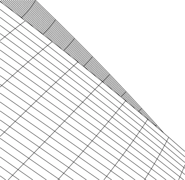 Formas Geométricas Mínimas Líneas Arquitectónicas — Vector de stock