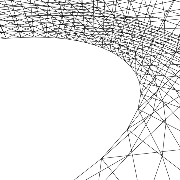 Formas Geométricas Mínimas Linhas Arquitetônicas — Vetor de Stock