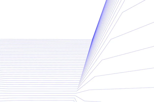 Formas Geométricas Mínimas Linhas Arquitetônicas — Vetor de Stock