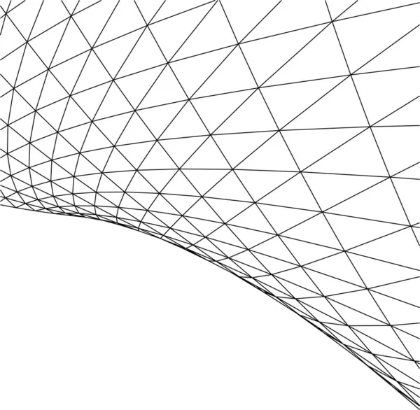 最小几何形状 建筑线 — 图库矢量图片