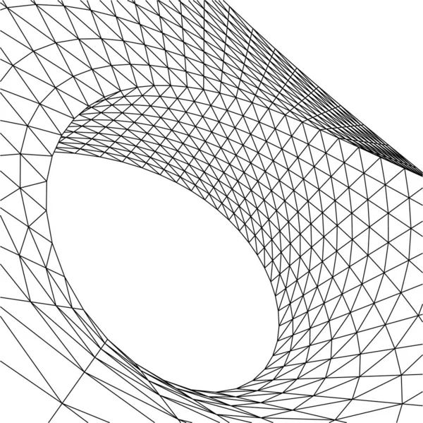 Formas Geométricas Mínimas Linhas Arquitetônicas — Vetor de Stock