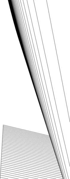 Formas Geométricas Mínimas Linhas Arquitetônicas —  Vetores de Stock