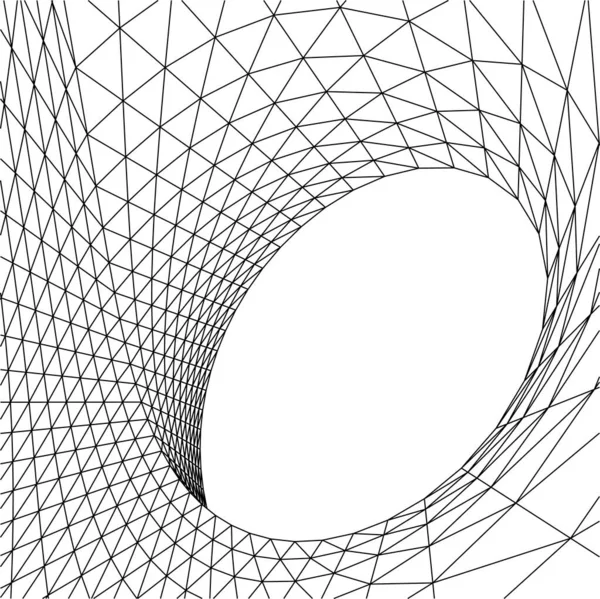 Minimale Geometrische Formen Architektonische Linien — Stockvektor