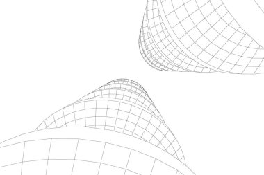 minimal geometrik şekiller, mimari çizgiler