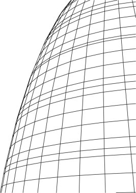 minimal geometrik şekiller, mimari çizgiler